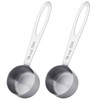 2Pcs 1/8 Cup Measuring Cup, 30ml Scoop, Stainless Steel Measuring