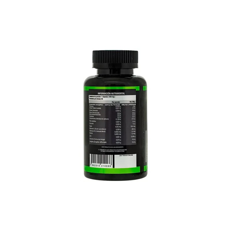 Pack 2 Bitol Vit C D Zinc, Selenio, Cúrcuma Y