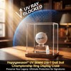 Happyseason 2-in-1 Golf Ball & Championship Ring Case Display
