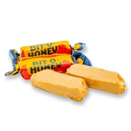 Bit-O-Honey, Soft & Chewy Taffy Retro Candy, Real Honey & Almond Bits (3 Pounds)