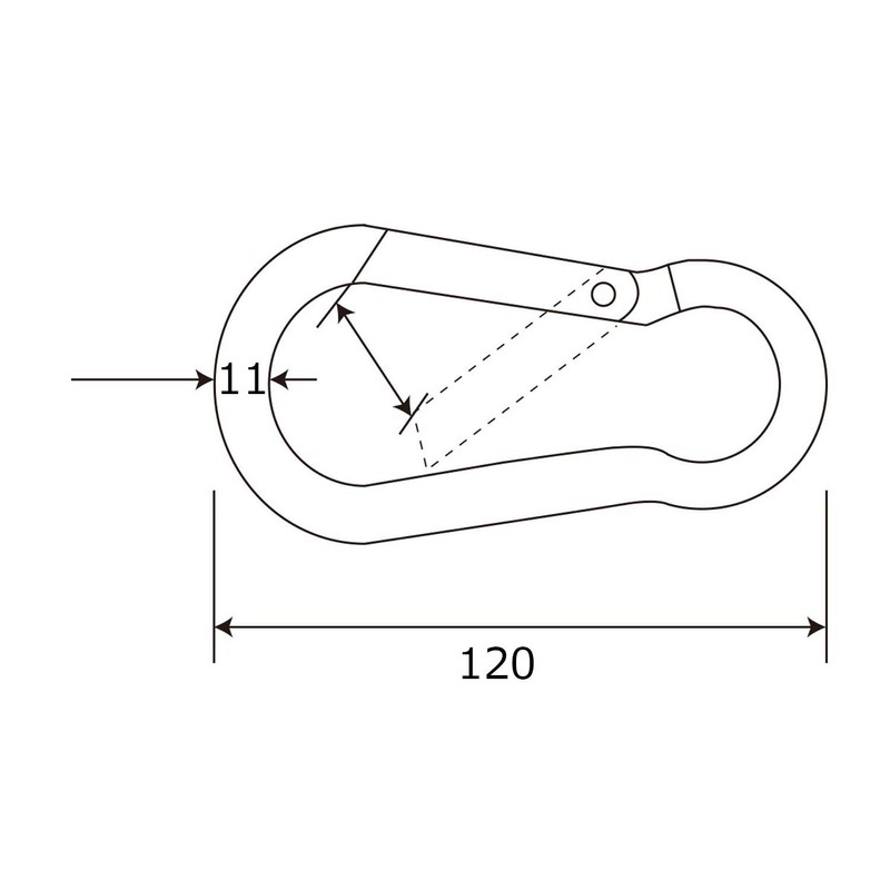 aiai Spring Hook 15-416 11x120mm