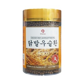 It's lacquered 1 300g chicken foot beef pill / 닭발우슬환 300g 1개