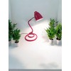 Table Desk Light Lamp SWING Red Height 38cm Socket E27