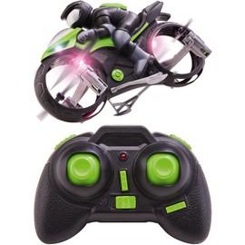 Revell 23813 RC MotoCopter Cloud Rider Remote Controlled car/Motorcycle or Drone, Green/Black