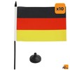 AZ FLAG - Pack of 10 Table Flag Germany 21