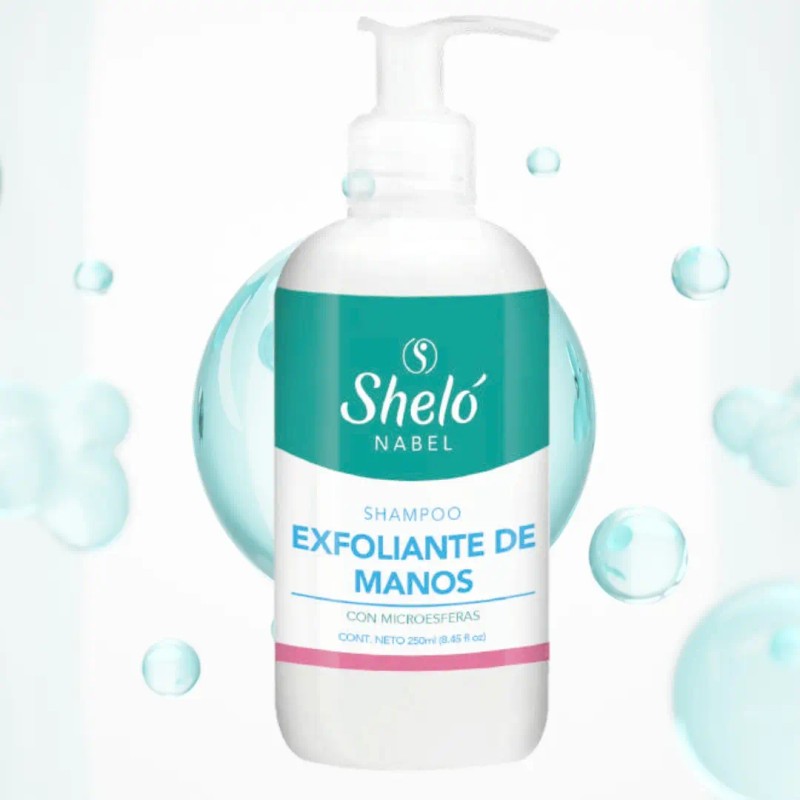 Shampoo Exfoliante Manos Microesfera Shelo 250ml