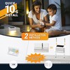 SOLPEX Solar Fence Lights Outdoor 16 Pack, Solar Step Lights
