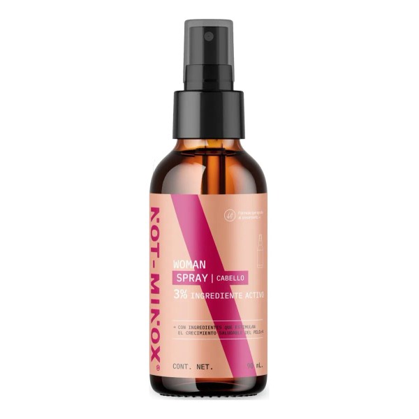 Spray para Crecimiento de Cabello para Mujer, Reforzado con Biotina,