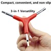 Luoyuanjia Bike Internal Hex Wrench 3-Way Bike Hex Wrench Y