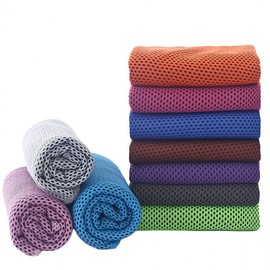 Towel 3 towels health cool towel exercise sports Ice Blue 3P