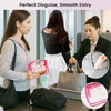 Daily Treasures 65pcs Discreet Tampon Flask Set-20 Reusable Tube Flasks(15ml)