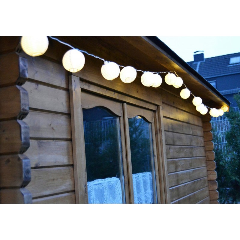 LED Party Light Chain 5 m Warm White LEDs 20