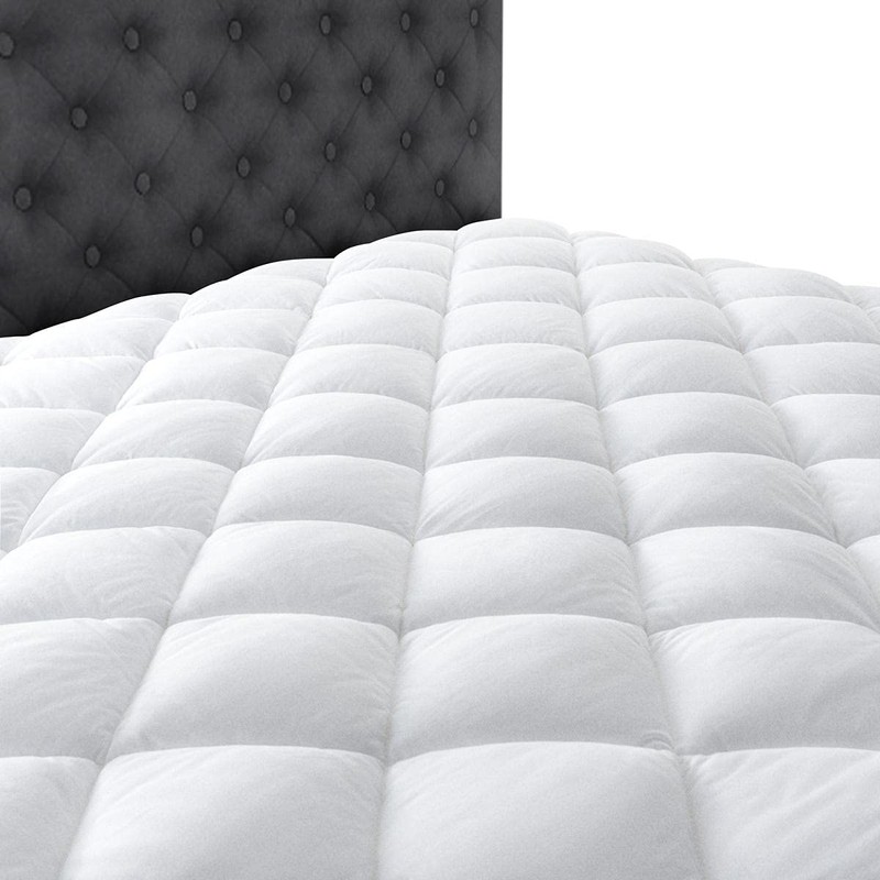 Taupiri Queen Quilted Mattress Pad Cover with Deep Pocket (8"-21"),