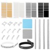 24 pieces ring size adjuster, ring invisible adjuster, ring size