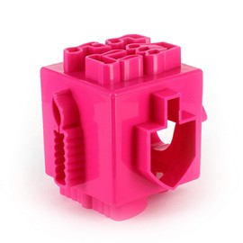 Hanukah Cookie Cutter 3D Cube - 6 Shapes - Menorah, Dreidel, Candle, Gift, Letters and Oil Jug