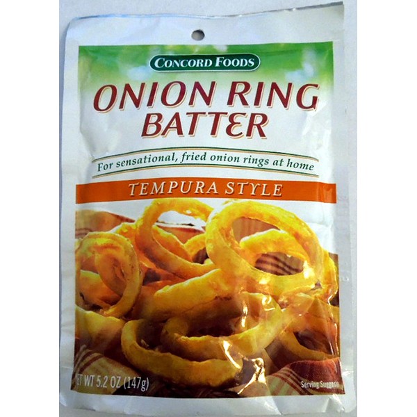 Concord Foods Onion Ring Batter Mix - 3 of 5.2-ounce pouch (5 servings per pouch)