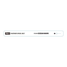 Studio Ocean Mark FASTENER SPOOL BELT (Fastener Spool Belt) Spool Band White L