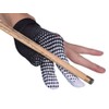 2 Pcs Billiard Gloves Snooker Gloves, Elastic Lycra 3 Fingers