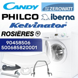 Door Handle Porthole of Washing Machine with the Original Code 90458506 500685820001 for Candy for Zerowatt for Iberna for Kelvinator for Philco for Rosieres - Warranty 10 Years – MONTERAL