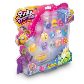 EAN Bizak Pinky Promise Blister Pack of 12 Collectable Gemstones, Some Gemstones, Includes Bracelet and Ring and a Rare Hidden Gemstone Continuation of Your Collection (64320007), Colourful