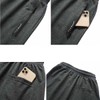 JustSun Men's Cotton Sports Shorts with Zip Pockets. - blue,