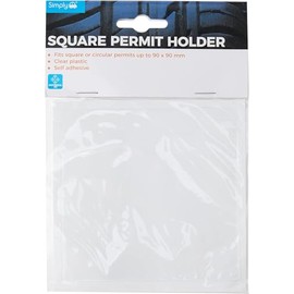 Simply SPH01 Square Car Permit Holder
