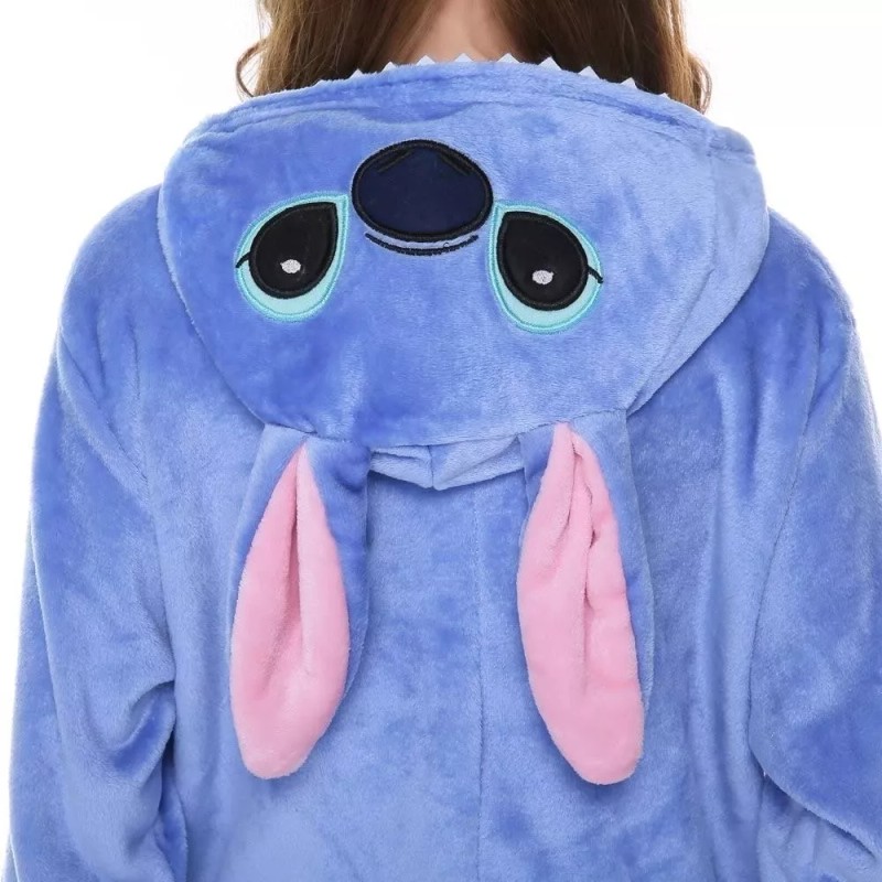 BOT Pijama Mameluco Disfraz Cosplay Stitch Adulto