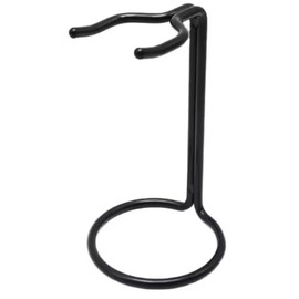 Elite Beauty Tools & Products Shaving Brush Stand for Shaving Brush Holder Stainless Steel Chrome Black Colour for Home or Barber Salon