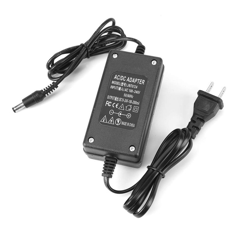 AC/DC 1-24V 2A Power Adapter Universal Adjustable Power Switching for