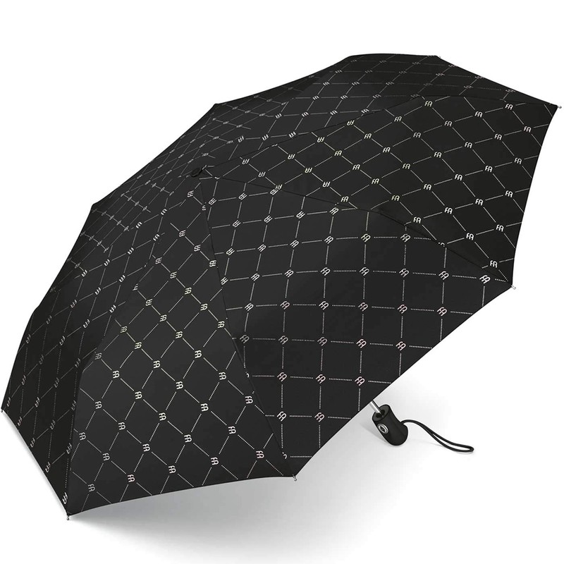 Esprit Monogram Umbrella, Pocket umbrella with automatic opening., Modern and