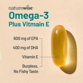 Omega 3 + Vitamina E Premium Epa Dha Fish Oil X21 Sin Sabor
