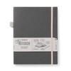 IF Bookaroo Bigger Things Writing Journal Notebook - Charcoal