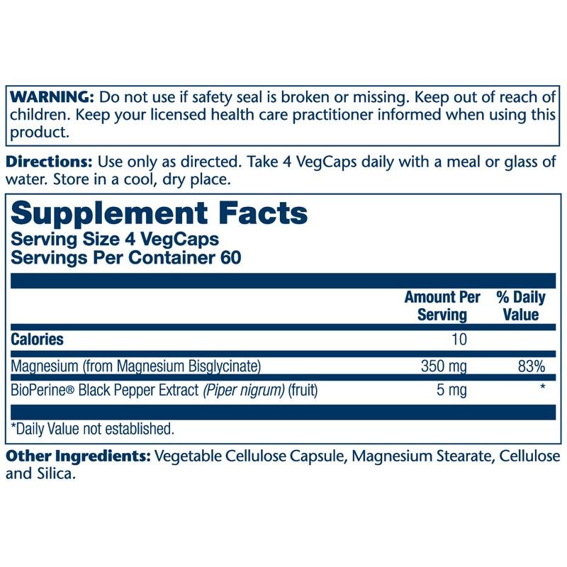 Magnesium Glycinate 350mg:_120ct