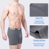CHOHB Mens Underwear Micro Modal 3 Pack Boxer Briefs Open