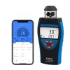 BTMETER 컵 풍속계 휴대용 공기 유량계 풍속 데이터 로거 HVAC