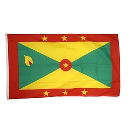 Grenada Flag 8 x 5 FT Flag - 100% Polyester - FlagSuperstore