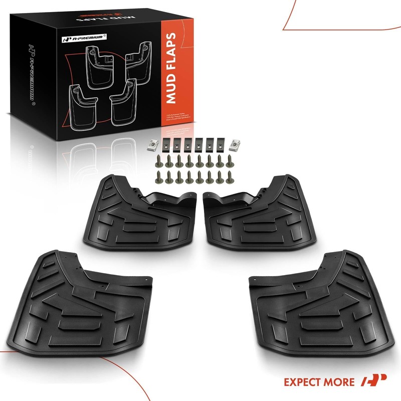A-Premium 4 Pack Mud Flaps for GMC Canyon 2023-2024 Crew