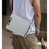 Banjiang Metal Clipboard with Shoulder Strap,Aluminum Drawing Board with Movable