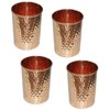 OSNICA Pure Copper Hammered Tumbler for Healing Ayurvedic Product Tableware