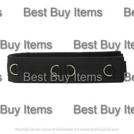Scaffolding Nylon Black Tool Belt.- 8 Toolset in 1 Belt Safety Rings for Lanyard