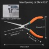 LEONTOOL Long Reach Needle Nose Pliers 7 Thin Extra Long