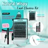 Lash Extension Kit 280PCS Eyelash Clusters 50D DIY Eyelash Extension