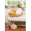 GALLERIE II Large Champagne White Turkey Figurine Fall Harvest Autumn