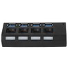 High speed USB3.0 splitter 4 port USB Hub Switch Expansion