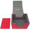 docsmagic.de Premium Magnetic Sideflip Box 100 Red + Deck Divider