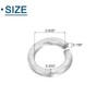 sourcing map 5/8" Split Lock Washer, 15Pcs Carbon Steel Spring