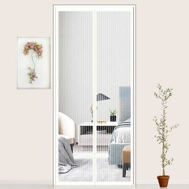 Goodbye Mosquito: Summer Magnetic Entrance Screen Door & Mosquito Net 90x210cm 10ea