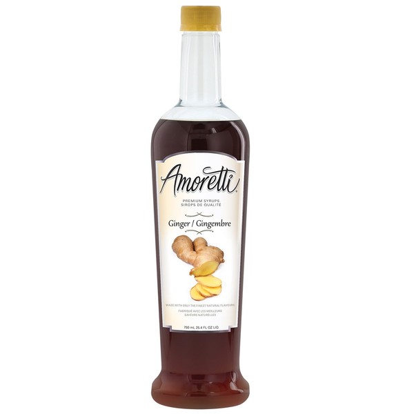 Amoretti Premium Ginger Syrup, 25.4 Fluid Ounce