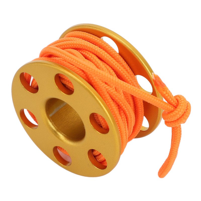 Scuba Diving Finger Reel Aluminum Alloy Mini Finger Spool Reel