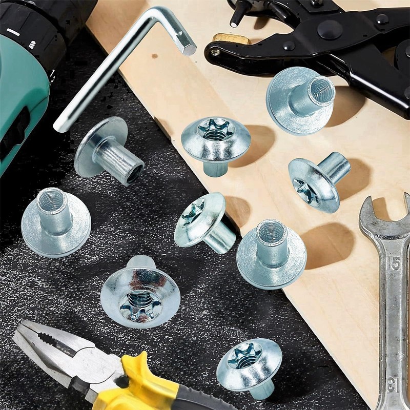 Tuerca de cabeza abovedada Torx barril de 5/16 pulgadas rosca